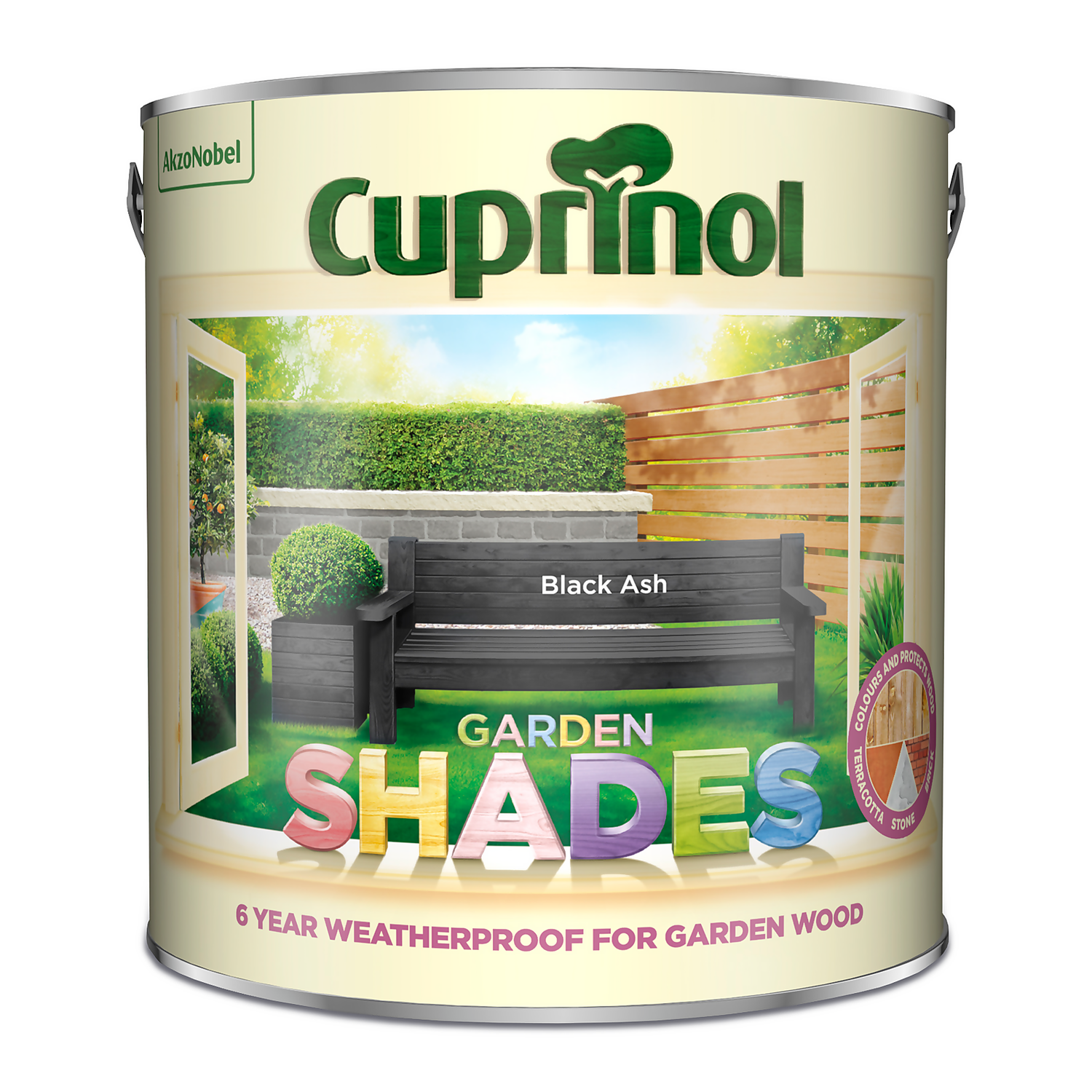 Cuprinol Garden Shades Black Ash - 2.5L Cuprinol Garden Shades Black Ash - 2.5L -Garden Care Shop 12804485 1794949843125155