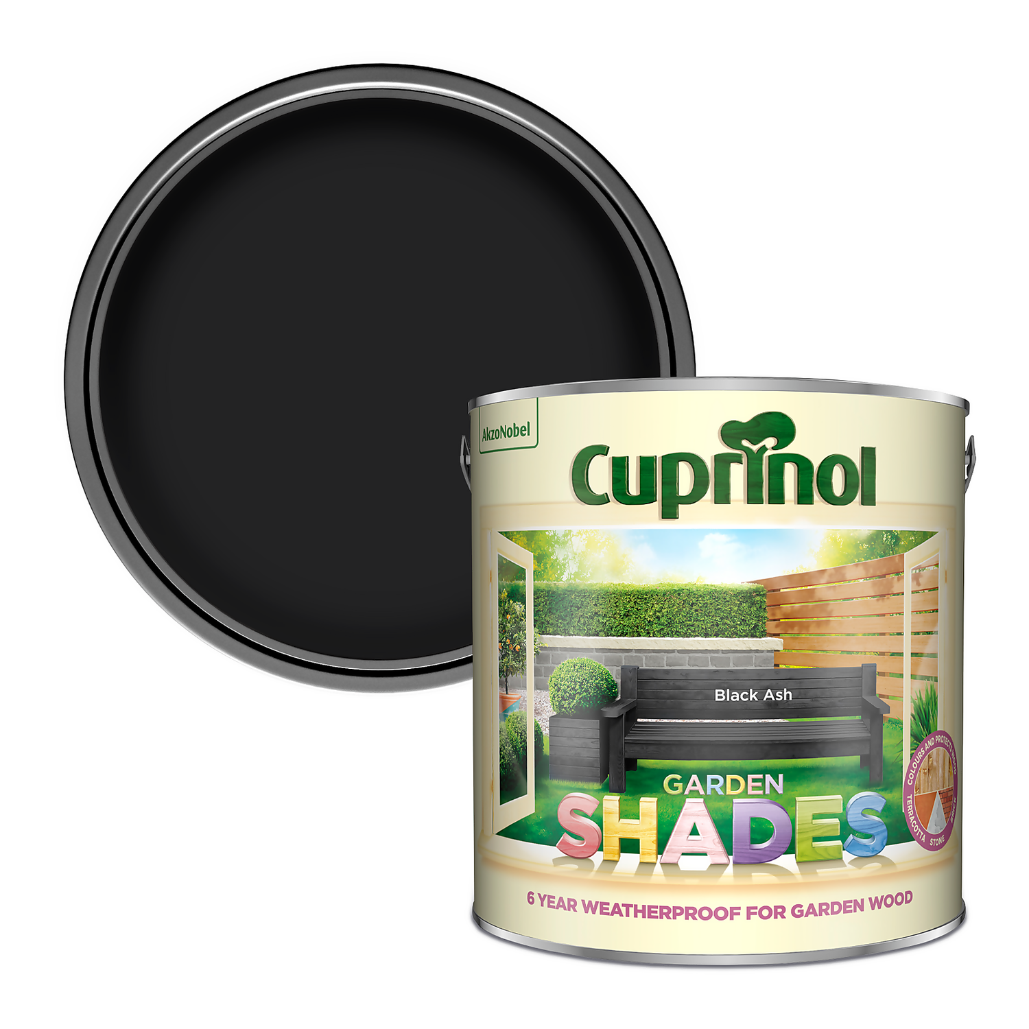 Cuprinol Garden Shades Black Ash - 2.5L Cuprinol Garden Shades Black Ash - 2.5L -Garden Care Shop 12804485 9184949843020290