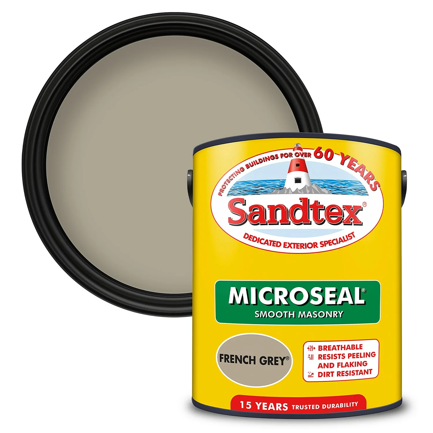 Sandtex® Ultra Smooth Masonry Paint French Grey - 5L Sandtex® Ultra Smooth Masonry Paint French Grey - 5L -Garden Care Shop 12813522 1744871812479930