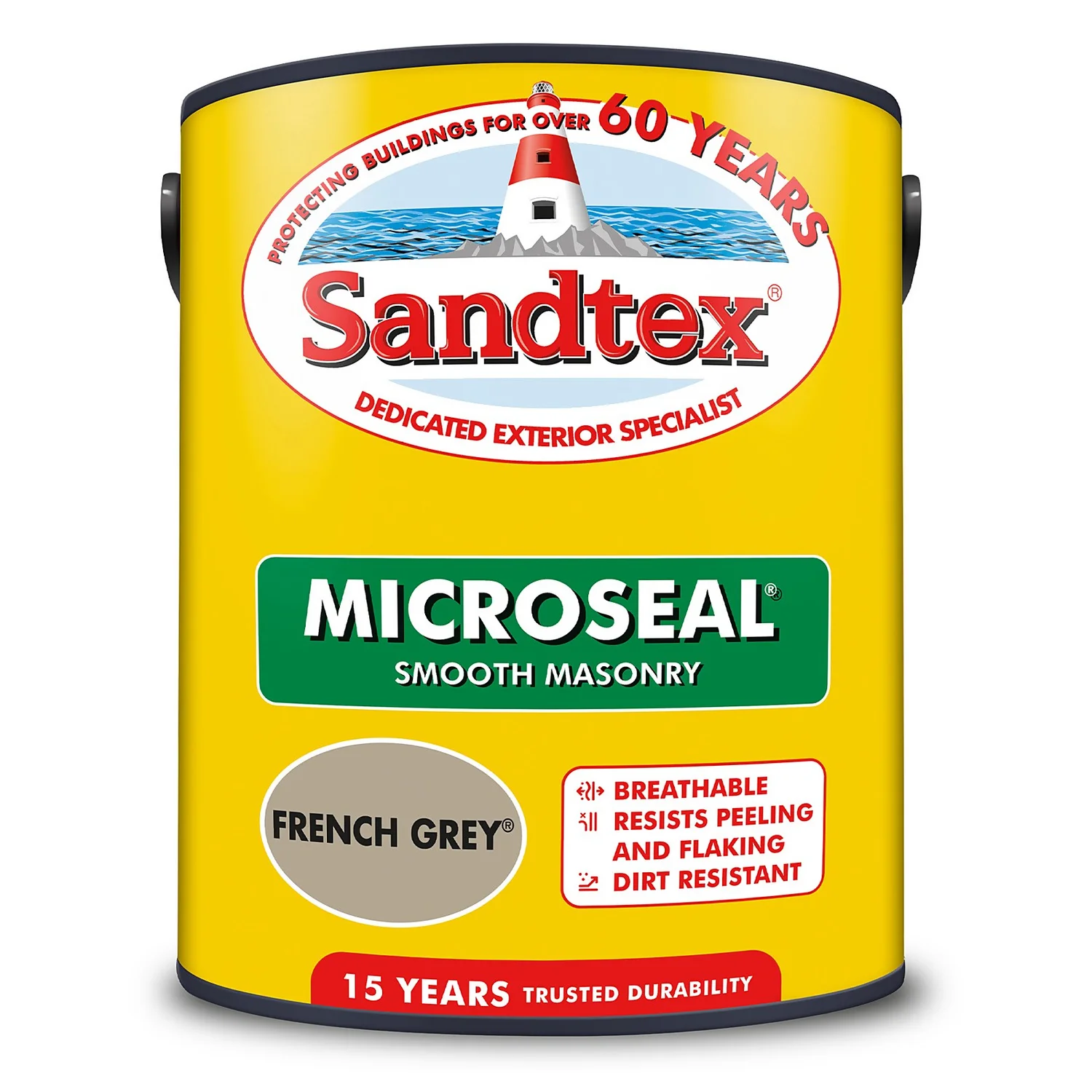 Sandtex® Ultra Smooth Masonry Paint French Grey - 5L Sandtex® Ultra Smooth Masonry Paint French Grey - 5L -Garden Care Shop 12813522 1994871812664931