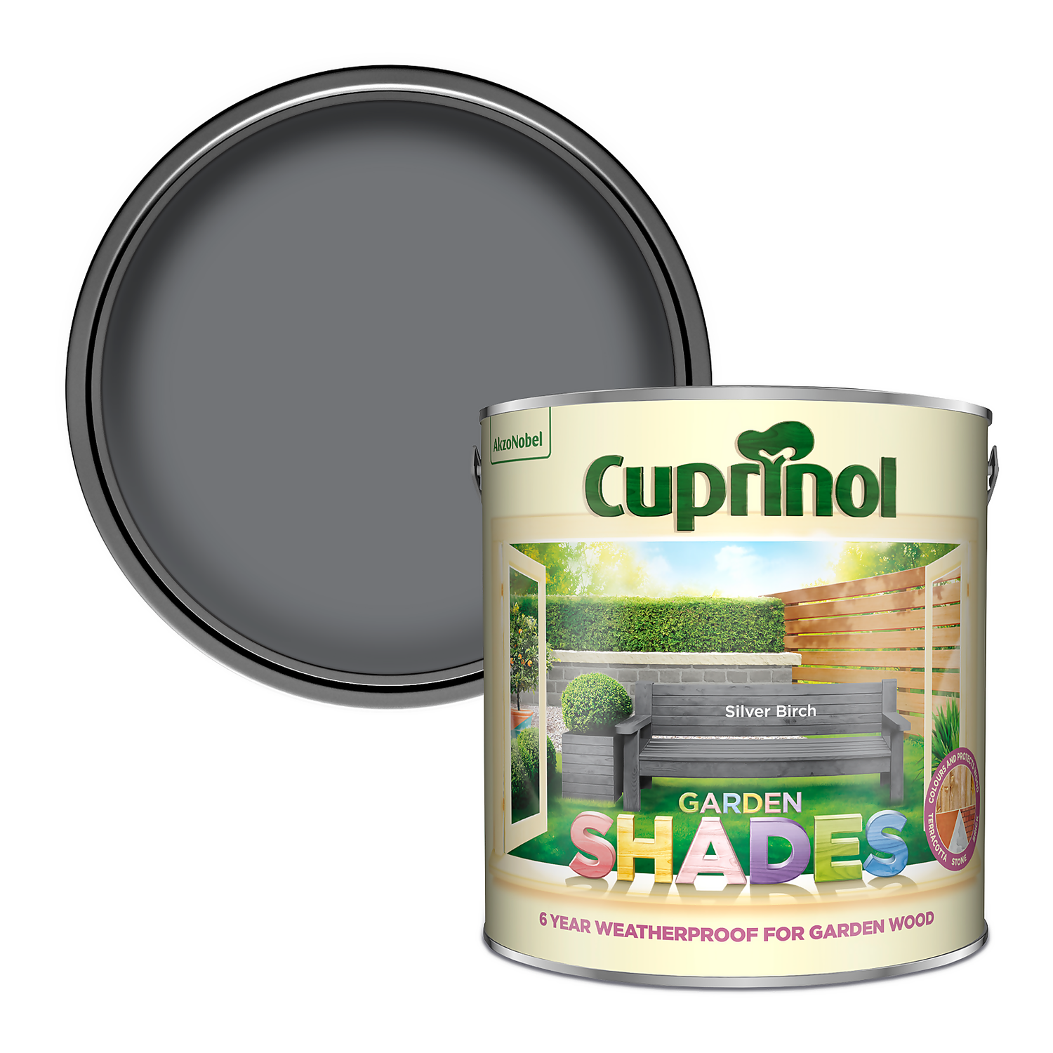 Cuprinol Garden Shades Silver Birch - 2.5L Cuprinol Garden Shades Silver Birch - 2.5L -Garden Care Shop 12814935 7524949841703416
