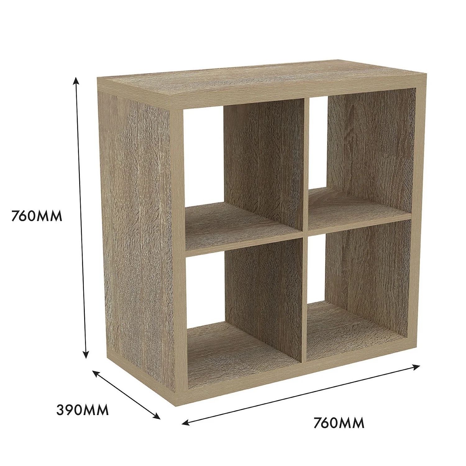 Clever Cube 2x2 Storage Unit - Oak Clever Cube 2x2 Storage Unit - Oak -Garden Care Shop 12816153 4935014368206655