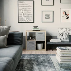 Clever Cube 2x2 Storage Unit - Oak 2 Clever Cube 2x2 Storage Unit - Oak -Garden Care Shop 12816153 6184929107204184