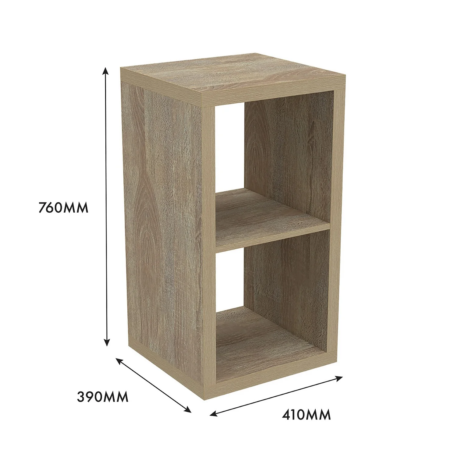 Clever Cube 2x1 Storage Unit - Oak Clever Cube 2x1 Storage Unit - Oak -Garden Care Shop 12816158 1305014368223074
