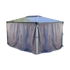 Palram - Canopia Martinique 4300 Garden Gazebo Curtain Set 2 Palram - Canopia Martinique 4300 Garden Gazebo Curtain Set -Garden Care Shop 12817222 1564843390151520