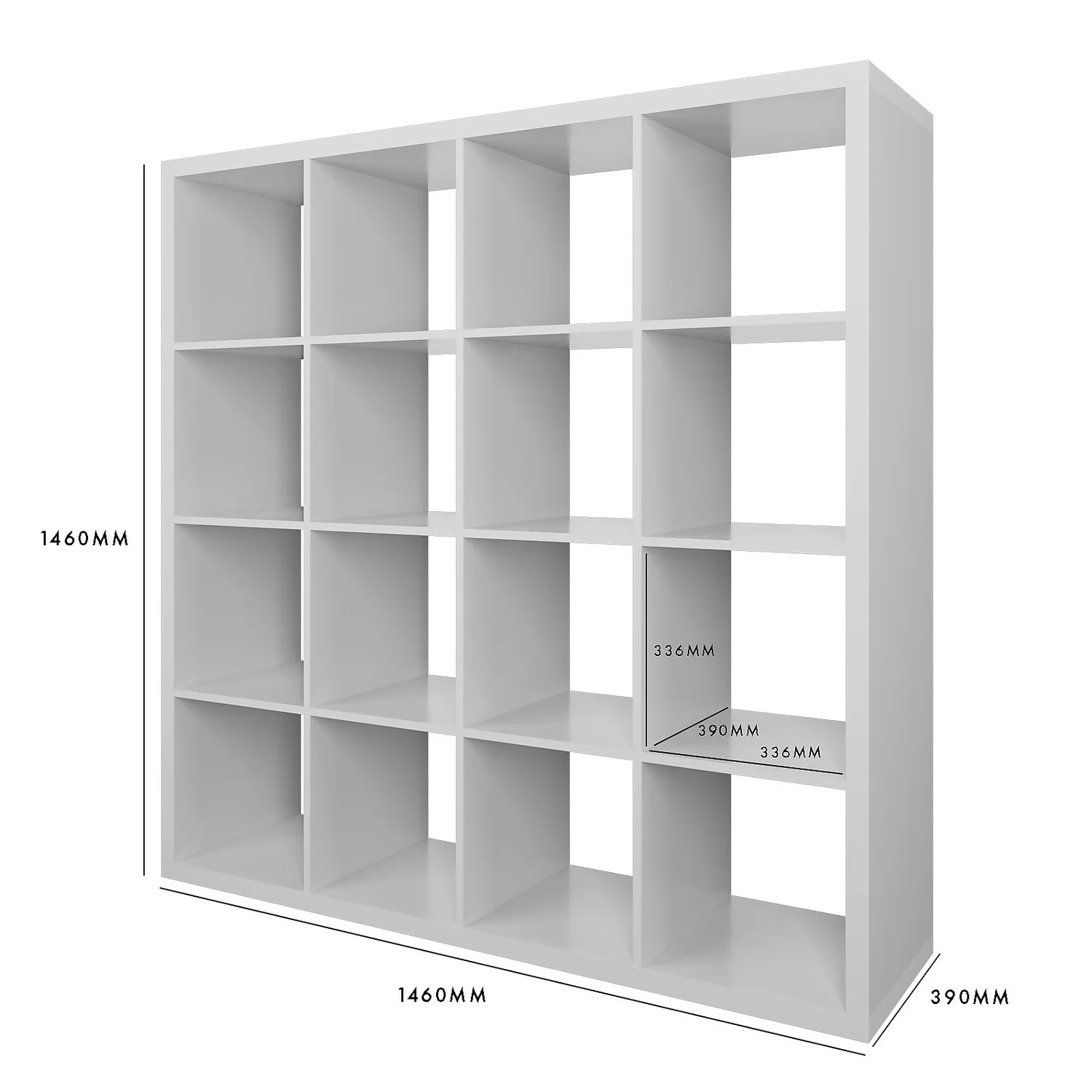 Clever Cube 4x4 Storage Unit - White Clever Cube 4x4 Storage Unit - White -Garden Care Shop 12821332 1844953391927368