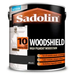 Sadolin Woodshield Woodstain Black - 2.5L -Garden Care Shop 12841312 1894951406684856