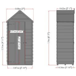 Shire Tool Store Overlap - 3x2ft -Garden Care Shop 12887191 6384851580684872