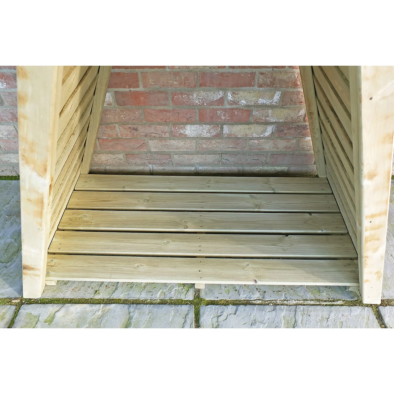 Shire Large Triangular Log Store Shire Large Triangular Log Store -Garden Care Shop 12887195 1884851584647800