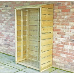 Shire Tall Wall Log Store - 3x1.5ft 2 Shire Tall Wall Log Store - 3x1.5ft -Garden Care Shop 12887202 1464851593337372