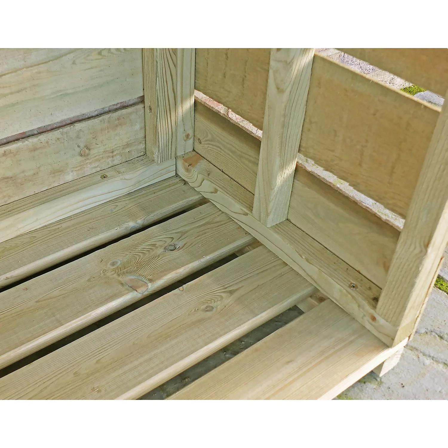 Shire Tall Wall Log Store - 3x1.5ft Shire Tall Wall Log Store - 3x1.5ft -Garden Care Shop 12887202 2104851593390721