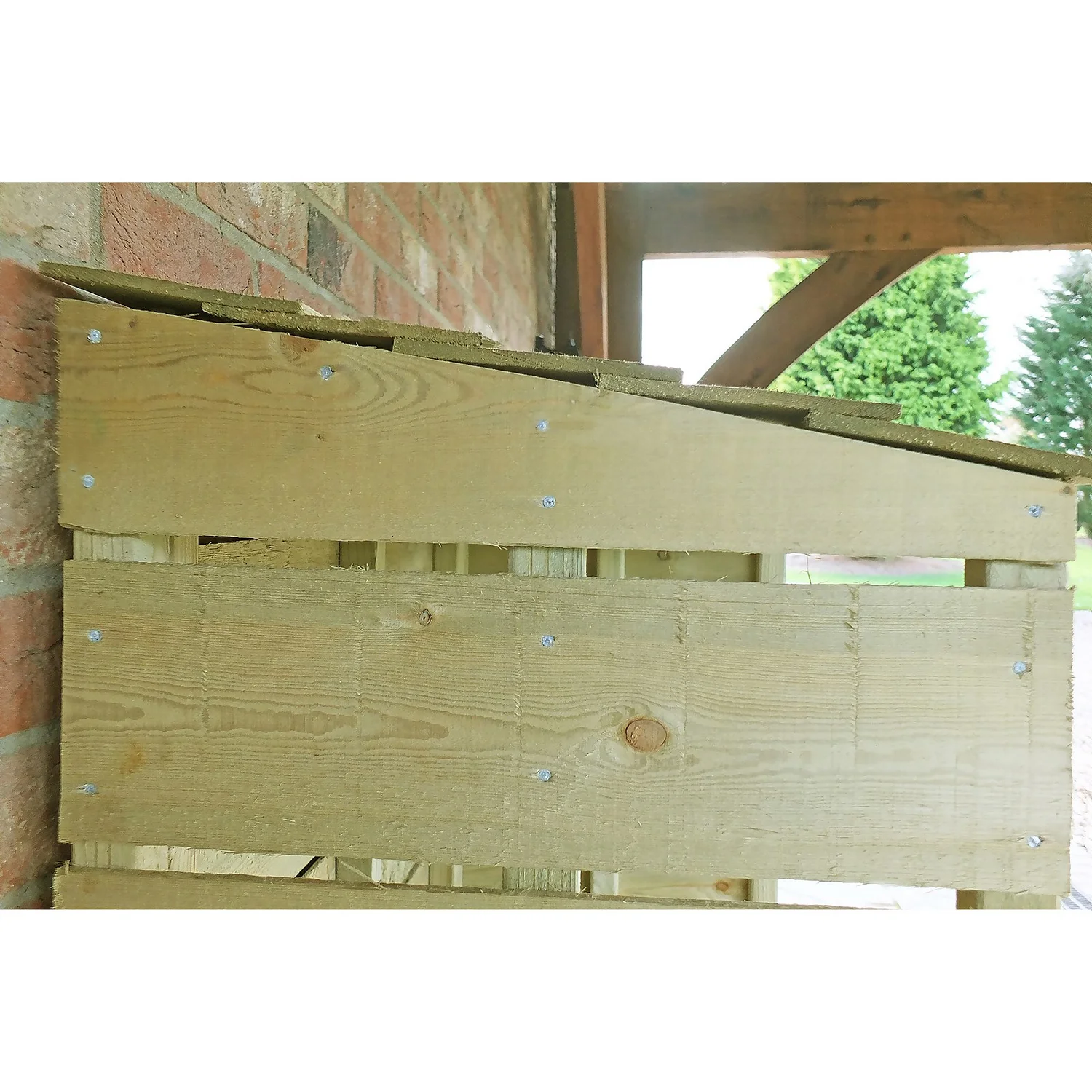 Shire Tall Wall Log Store - 3x1.5ft Shire Tall Wall Log Store - 3x1.5ft -Garden Care Shop 12887202 7264851593413233