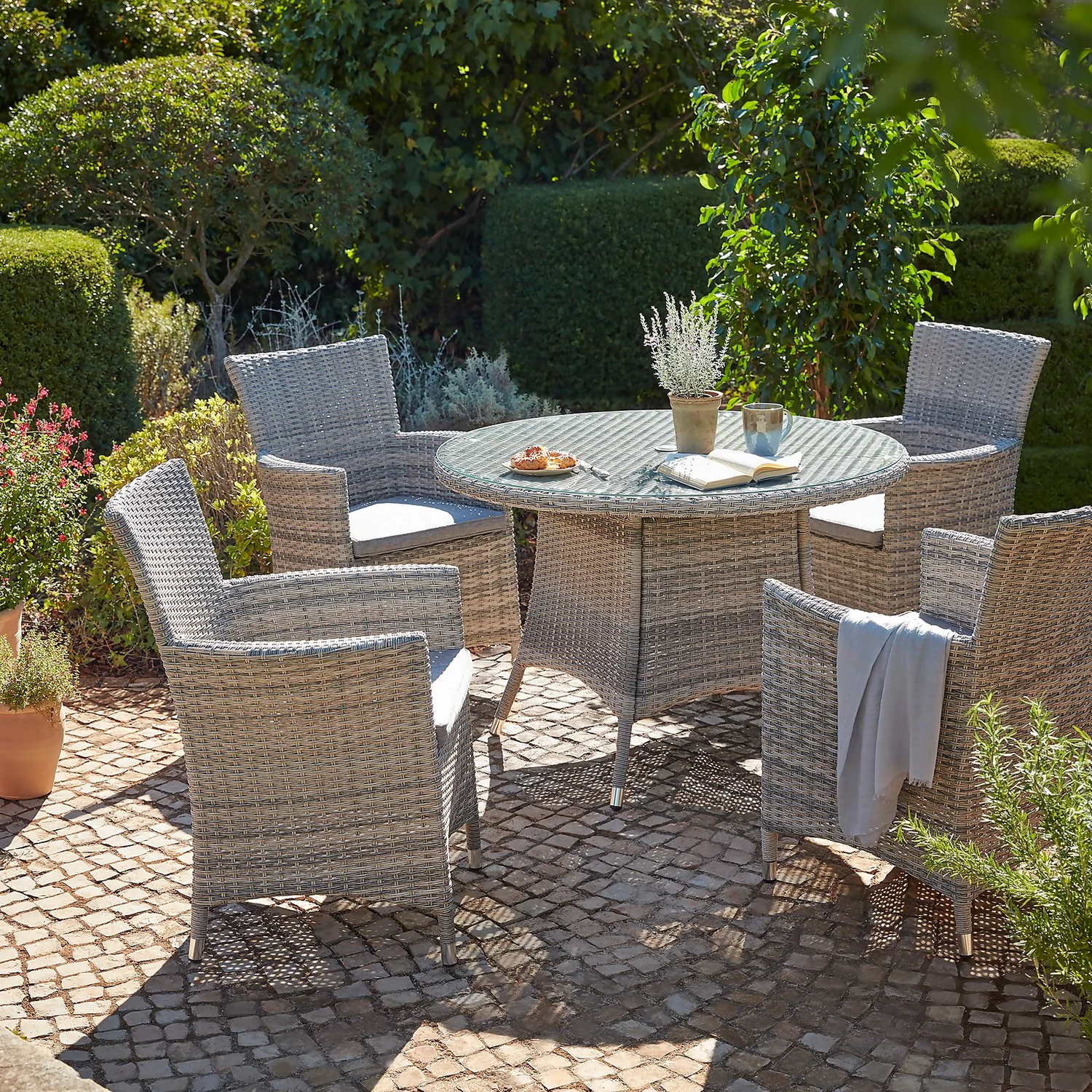 Florence 4 Seater Garden Dining Set Florence 4 Seater Garden Dining Set -Garden Care Shop 12887798 7324953451986882