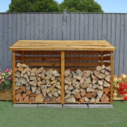 Mercia (Installation Included) Double Log Store -Garden Care Shop 12888117 1135011214689248