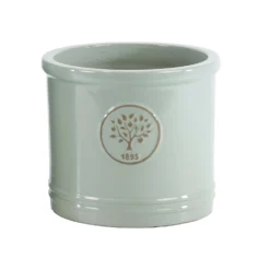 Glazed Heritage Duck Egg Cylinder - 38cm