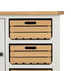 Ashstead Small Sideboard - Oak & Ivory -Garden Care Shop 12917103 1854897162869936