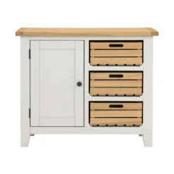 Ashstead Small Sideboard - Oak & Ivory -Garden Care Shop 12917103 4054897162766709