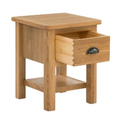Norbury Side Table - Oak -Garden Care Shop 12940829 4364873341369813