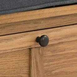 Norbury Hallway Bench - Oak -Garden Care Shop 12940842 4784898190286677