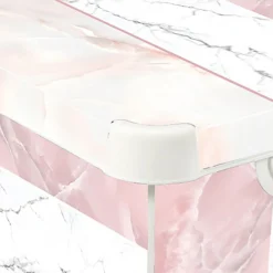 Curver Stockholm Mixed Marble Deco Storage Box - Pink & White 22L -Garden Care Shop 13148481 3484896660241833