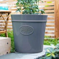 Country Living Heritage Denim Cone Pot - 41cm -Garden Care Shop 13188756 1614933183225509
