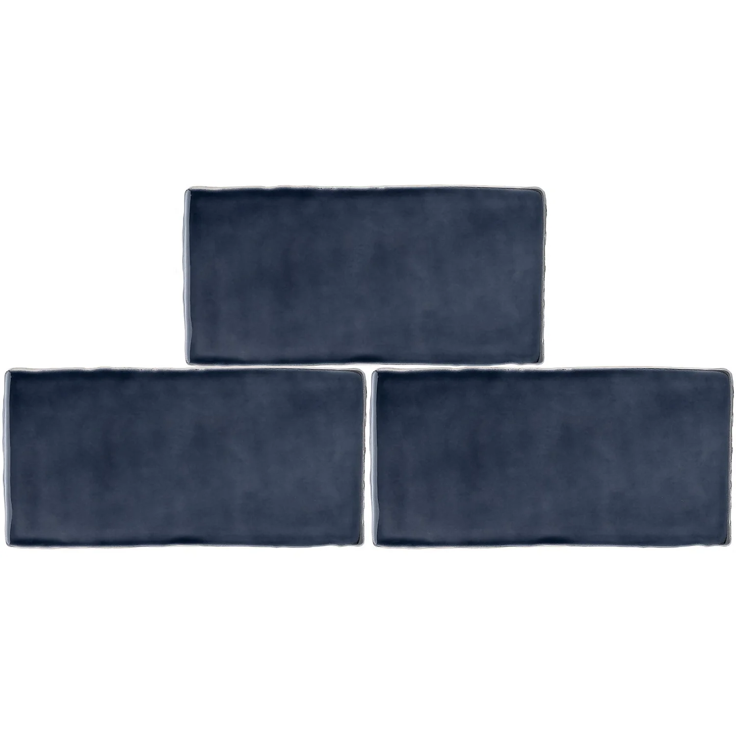 Country Living Artisan French Navy Ceramic Wall Tile 75 x 150mm - 0.5sqm Pack Country Living Artisan French Navy Ceramic Wall Tile 75 X 150mm - 0.5sqm Pack -Garden Care Shop 13220556 1754916404186521