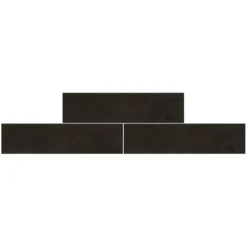 House Beautiful Aurelia Liquorice Ceramic Wall Tile 75 X 300mm - 0.5sqm Pack -Garden Care Shop 13220563 1254916343241797