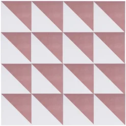 House Beautiful Cube Blush Porcelain Wall & Floor Tile 200 X 200mm - 0.52sqm Pack -Garden Care Shop 13220593 1404915382670840