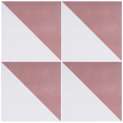 House Beautiful Cube Blush Porcelain Wall & Floor Tile 200 X 200mm - 0.52sqm Pack -Garden Care Shop 13220593 1954915382607435