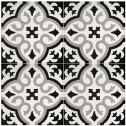 Fiore Classic Grey Porcelain Wall & Floor Tile 200 X 200mm - 0.52sqm Pack -Garden Care Shop 13220599 1024916347947873