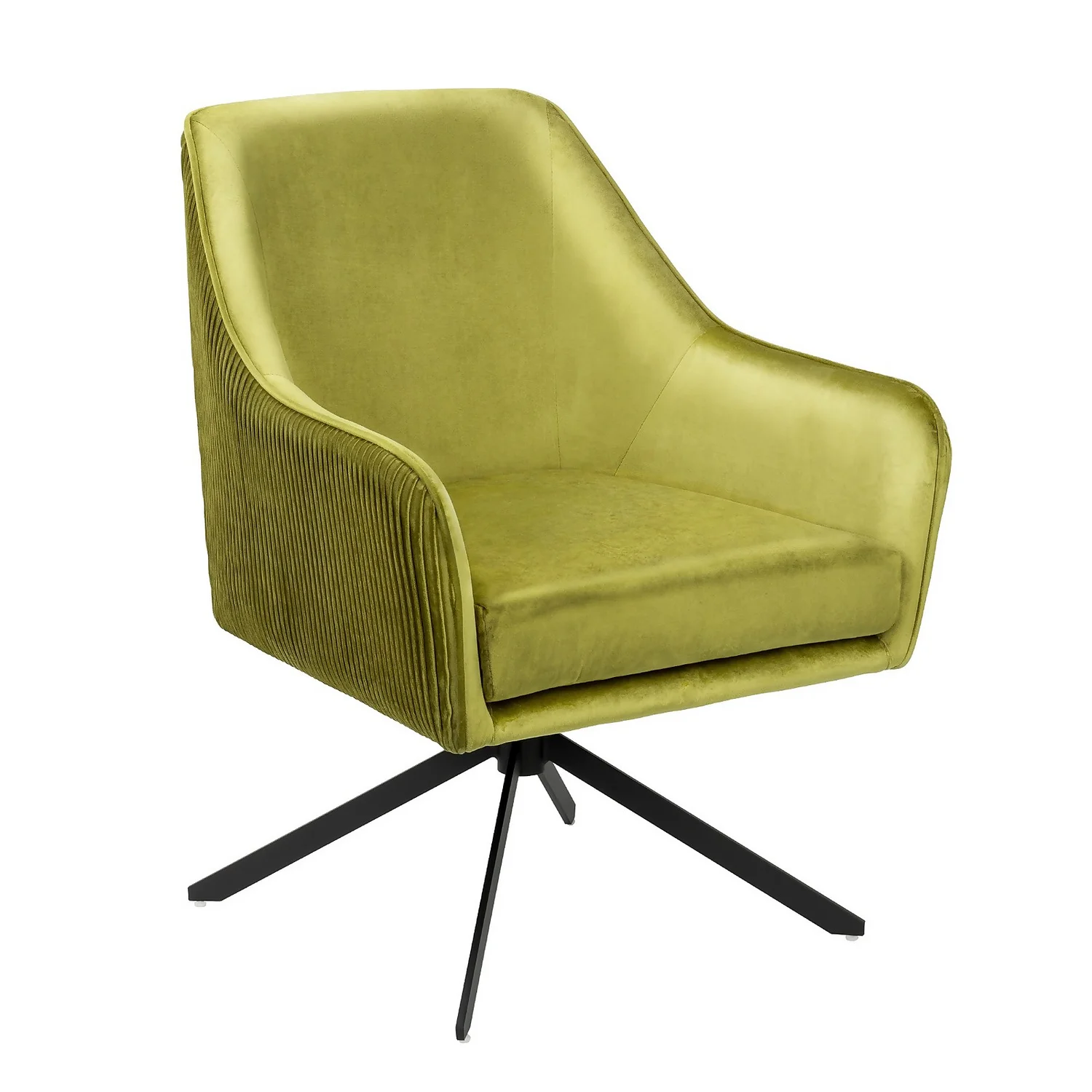 Pia Pleat Swivel Chair - Olive Pia Pleat Swivel Chair - Olive -Garden Care Shop 13222763 1744940701464936