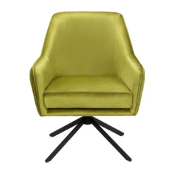 Pia Pleat Swivel Chair - Olive 2 Pia Pleat Swivel Chair - Olive -Garden Care Shop 13222763 1904940701575036