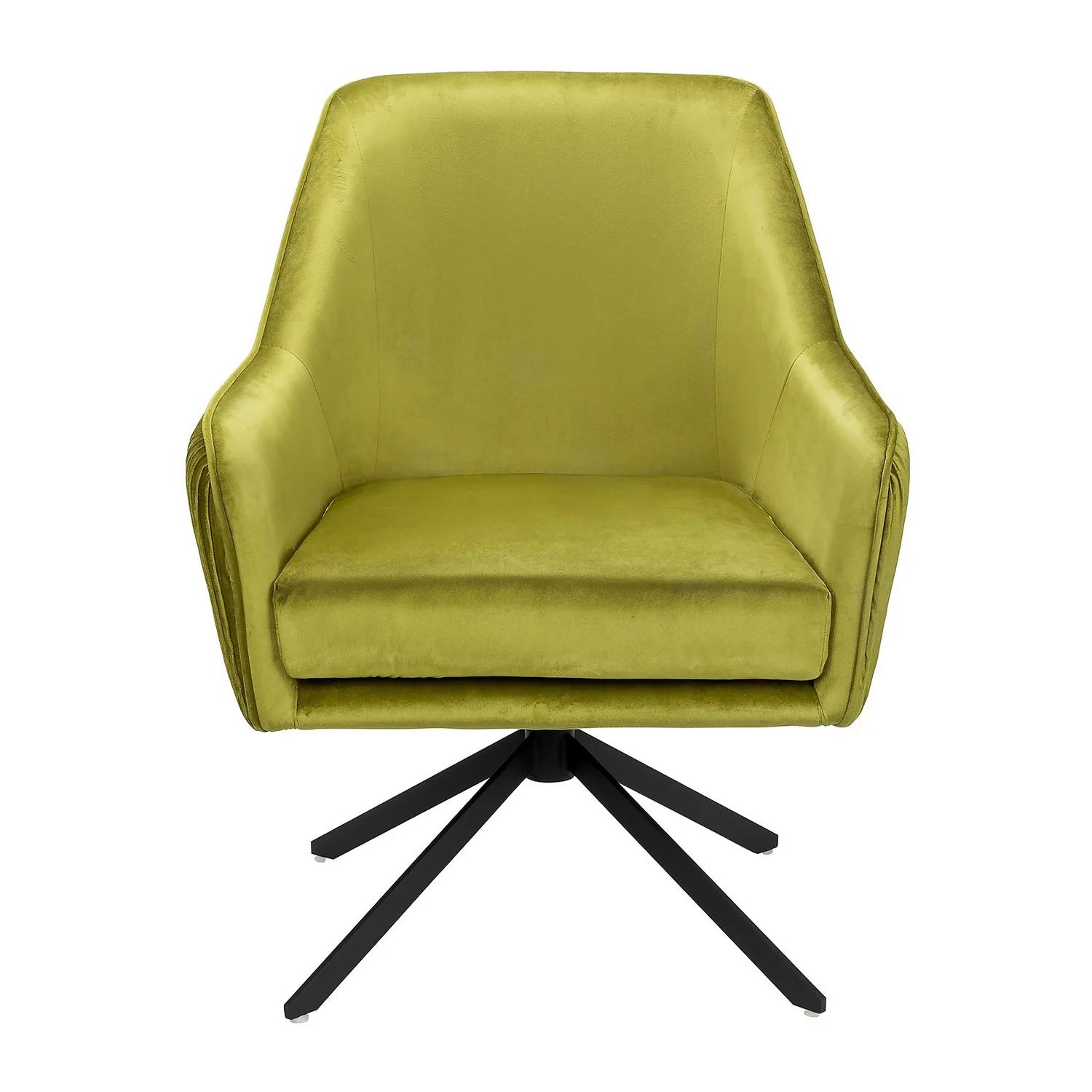Pia Pleat Swivel Chair - Olive Pia Pleat Swivel Chair - Olive -Garden Care Shop 13222763 1904940701575036