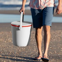 Keter GoBar Outdoor Ice Cooler Table Garden Furniture - Red / White -Garden Care Shop 13412934 1244910901713073