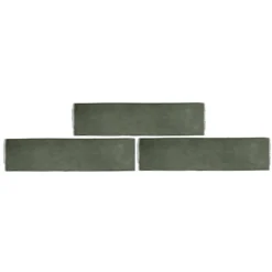 Country Living Artisan Moss Green Ceramic Wall Tile 75 X 300mm - 0.5sqm Pack 2 Country Living Artisan Moss Green Ceramic Wall Tile 75 X 300mm - 0.5sqm Pack -Garden Care Shop 13433220 1824916414534970