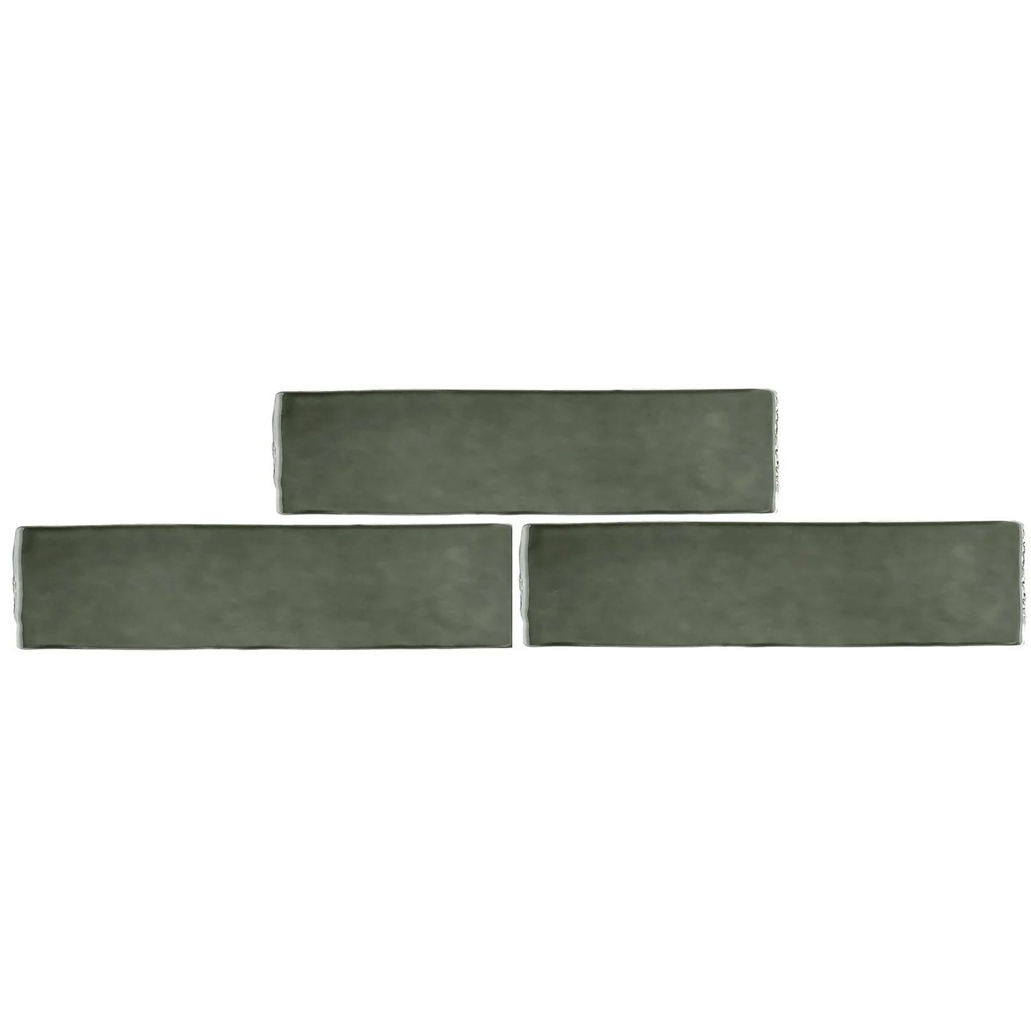 Country Living Artisan Moss Green Ceramic Wall Tile 75 x 300mm - 0.5sqm Pack Country Living Artisan Moss Green Ceramic Wall Tile 75 X 300mm - 0.5sqm Pack -Garden Care Shop 13433220 1824916414534970