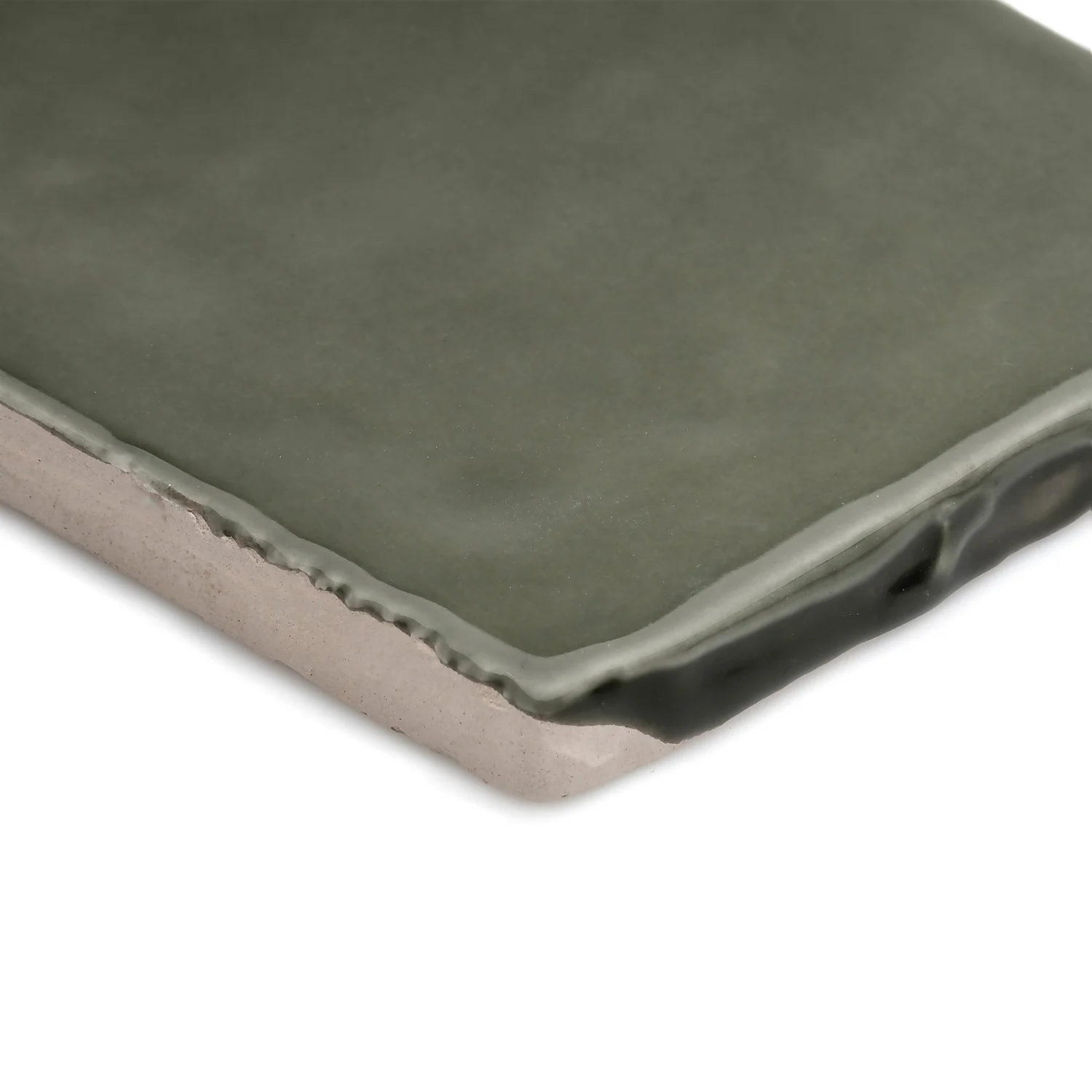 Country Living Artisan Moss Green Ceramic Wall Tile 75 x 300mm - 0.5sqm Pack Country Living Artisan Moss Green Ceramic Wall Tile 75 X 300mm - 0.5sqm Pack -Garden Care Shop 13433220 2124916414570532