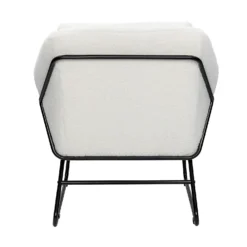 Evelyn Metal Frame Chair - Boucle -Garden Care Shop 13863937 1084978553732772