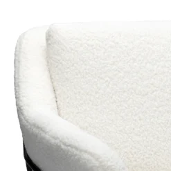 Evelyn Metal Frame Chair - Boucle -Garden Care Shop 13863937 6384978553765994