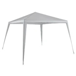 Gazebo With Side Panels - Grey -Garden Care Shop 13884308 2785023690861332