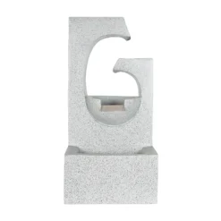 Stylish Fountain Ango Falls Garden Water Feature With LEDs -Garden Care Shop 13947169 8335005844564823