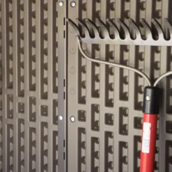 LIFETIME 1500L Vertical Storage Shed - Rough-Cut Brown -Garden Care Shop 13997404 1014999835642952