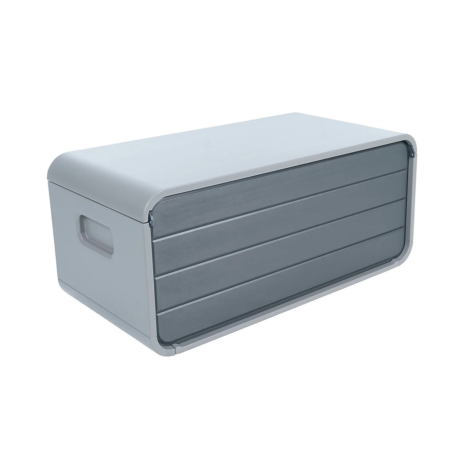 LIFETIME 515L Modern Outdoor Storage Deck Box - Rough-Cut Grey LIFETIME 515L Modern Outdoor Storage Deck Box - Rough-Cut Grey -Garden Care Shop 13997405 1065000055229770