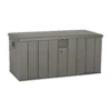 LIFETIME 568L Outdoor Storage Deck Box - Rough-Cut Brown