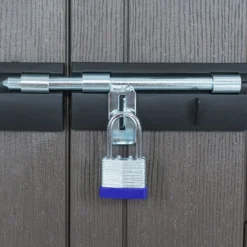 Lifetime 7x7ft Outdoor Storage Shed - Beige -Garden Care Shop 13997407 5164999835067726