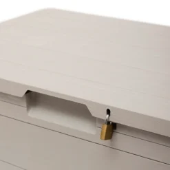 Toomax Garden Storage Box 160L - Warm Grey -Garden Care Shop 13997480 2055004537198711