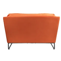 The Snuggler Button Chair - Burnt Orange -Garden Care Shop 14202653 1755045747671212