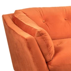 The Snuggler Button Chair - Burnt Orange -Garden Care Shop 14202653 2045045747718858