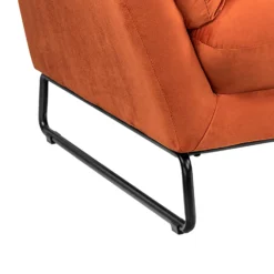 The Snuggler Button Chair - Burnt Orange -Garden Care Shop 14202653 7485045747835612