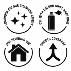 Rust-Oleum Colour Shift Spray Paint Cosmic Blue - 150ml -Garden Care Shop 14606462 1975053511329635